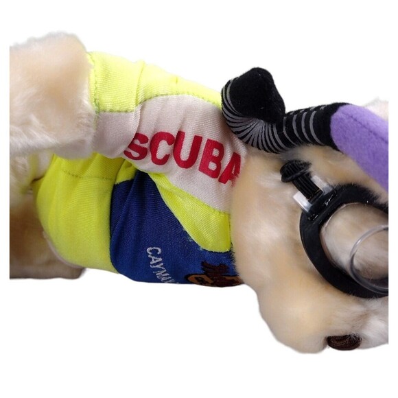 Cayman Island Hard Rock Cafe Scuba Diver Teddy Bear Herrington #38 Limited - Picture 5 of 9